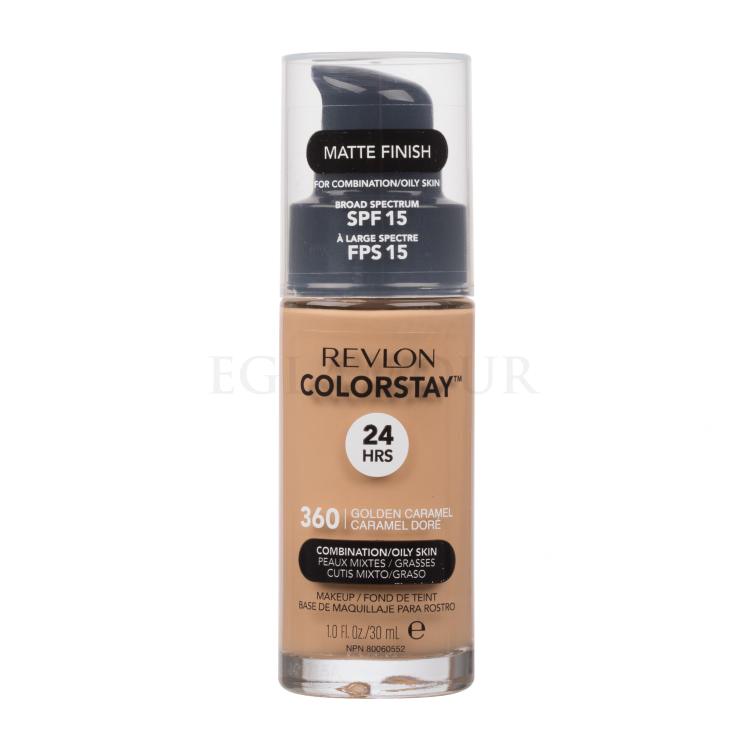 Revlon Colorstay Combination Oily Skin SPF15 Foundation für Frauen 30 ml Farbton  360 Golden Caramel