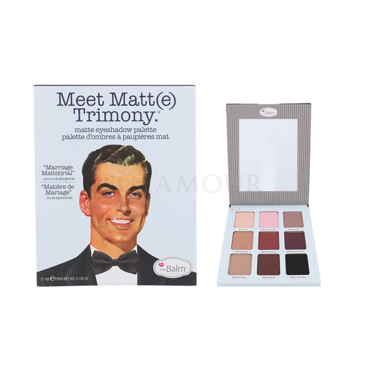 TheBalm Meet Matt(e) Trimony Eyeshadow Palette Lidschatten für Frauen 21,6 g