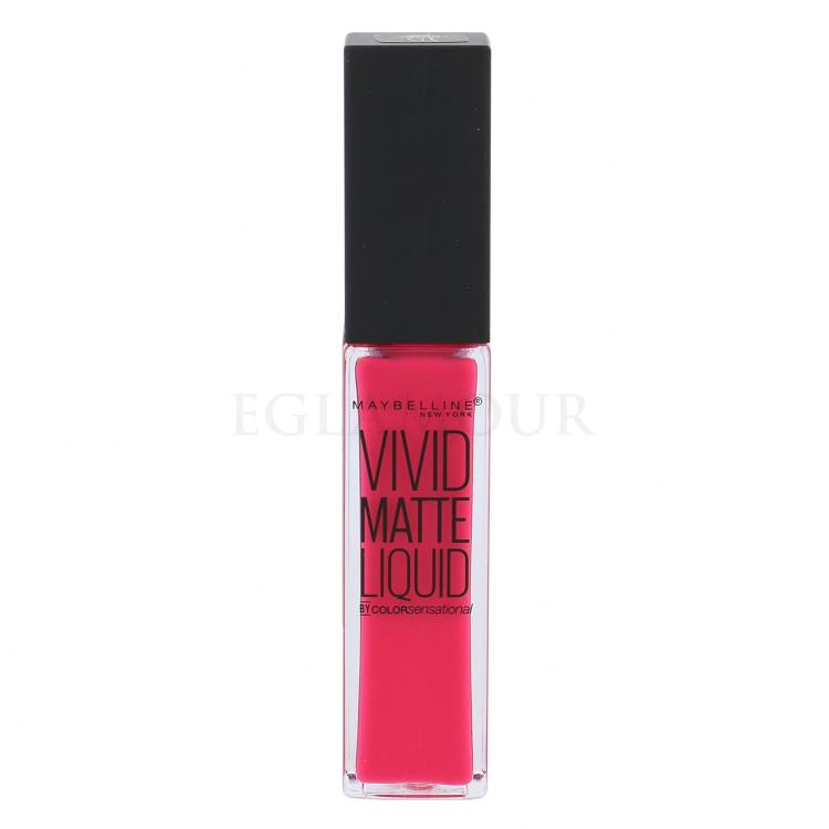 Maybelline Color Sensational Vivid Matte Liquid Lippenstift für Frauen 8 ml Farbton  15 Electric Pink