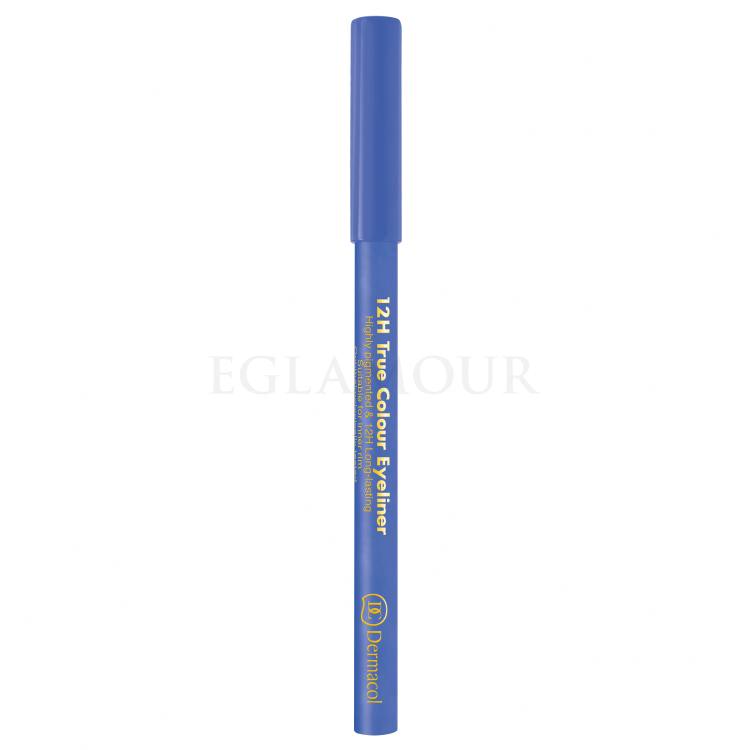 Dermacol 12H True Colour Kajalstift für Frauen 0,28 g Farbton  2 Electric Blue