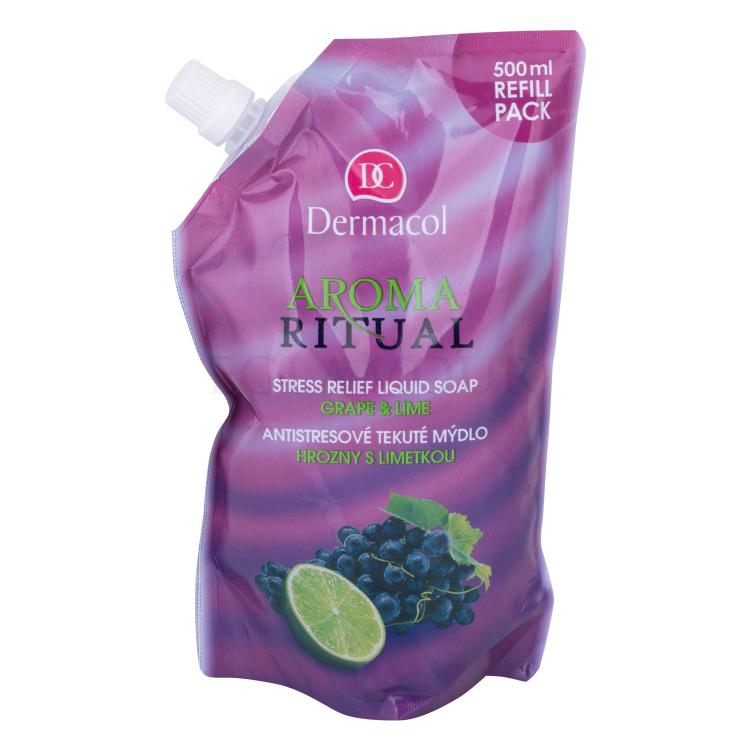Dermacol Aroma Ritual Grape &amp; Lime Flüssigseife für Frauen Nachfüllung 500 ml