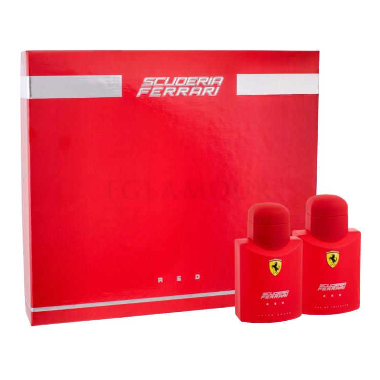 Ferrari Scuderia Ferrari Red Geschenkset Edt 75 ml + 75 ml Aftershave Balsam