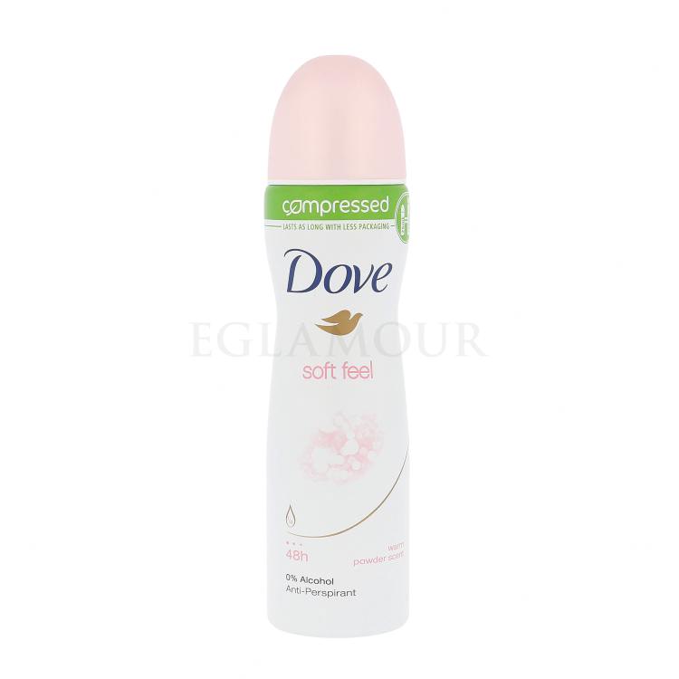 Dove Soft Feel 48h Antiperspirant für Frauen 75 ml