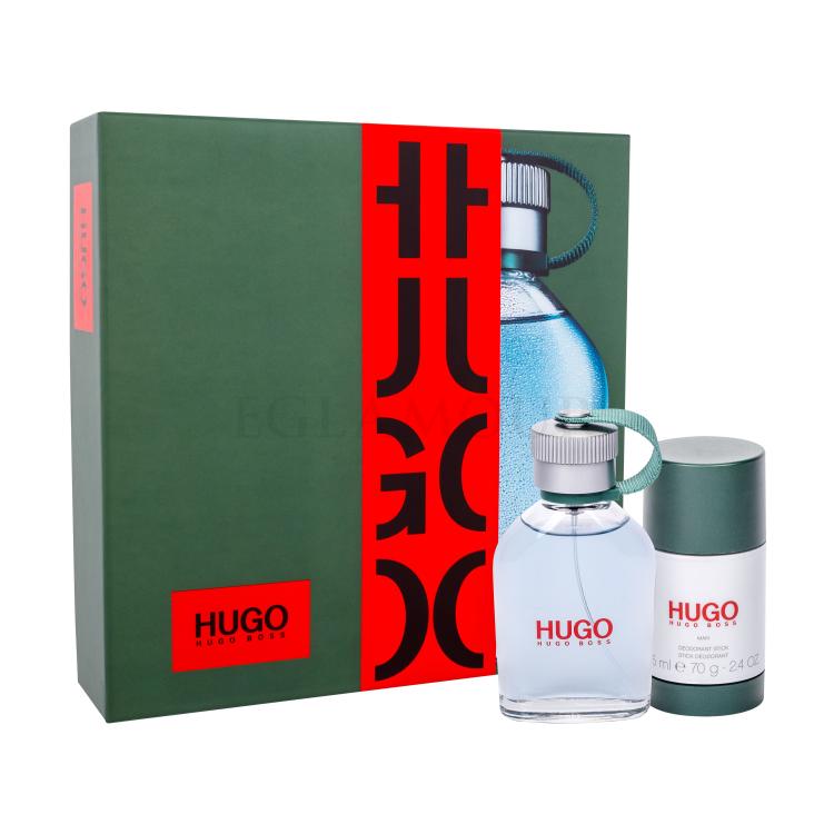 HUGO BOSS Hugo Man Geschenkset Edt 75 + 75ml Deo Stick